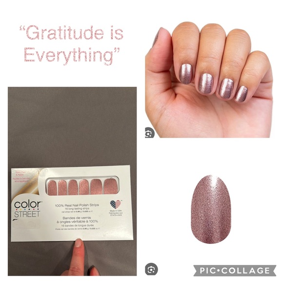 Color Street “Gratitude is Everything” Nail Polish Strips - Picture 1 of 7
